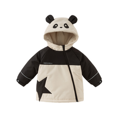 Dave&Bella Toddler Girls/Boys Warm Animal-style Outwear Hooded Fleece Padded Coats