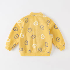 Dave&Bella Toddler Boys’ Fleece Jacket – Autumn 2025 New Release “Hug Jacket”