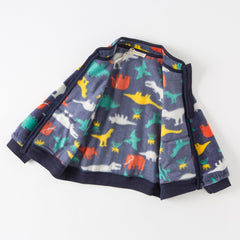 Dave&Bella Toddler Boys’ Fleece Jacket – Autumn 2025 New Release “Hug Jacket”