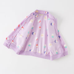 Dave&Bella Toddler Girls’ Fleece Jacket – Autumn 2025 New “Hug Jacket”