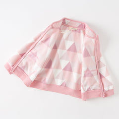 Dave&Bella Toddler Girls’ Fleece Jacket – Autumn 2025 New “Hug Jacket”