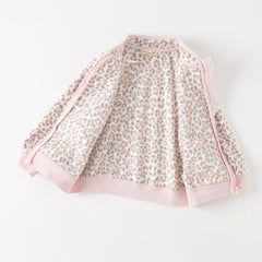 Dave&Bella Toddler Girls Fleece Jacket – Soft Versatile “Hug Jacket”