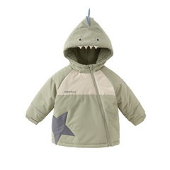 Dave&Bella Toddler Girls/Boys Warm Animal-style Outwear Hooded Fleece Padded Coats