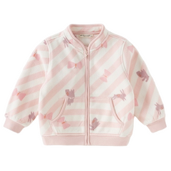 Dave&Bella Toddler Girls Fleece Jacket – Soft Versatile “Hug Jacket”