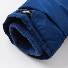 Dave&Bella Kids Boys Winter Playful Dinosaur-shaped Outdoor Hooded Cozy Down Coats