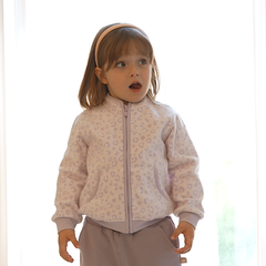 Dave&Bella Toddler Girls Fleece Jacket – Soft Versatile “Hug Jacket”