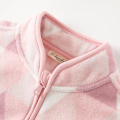 Dave&Bella Toddler Girls’ Fleece Jacket – Autumn 2025 New “Hug Jacket”