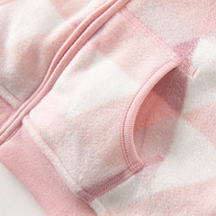 Dave&Bella Toddler Girls’ Fleece Jacket – Autumn 2025 New “Hug Jacket”