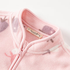 Dave&Bella Toddler Girls’ Fleece Jacket – Autumn 2025 New “Hug Jacket”