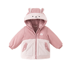 Dave&Bella Toddler Girls/Boys Playful Animal-style Windproof Warm Padded Hooded Coats