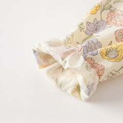 Dave&Bella Toddler Girls Smocked Sundress Cotton Playwear Vintage Princess Dress