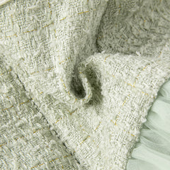 Dave&Bella Toddler Girls Autumn Delicate Grey Green A-line Mesh Dress