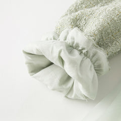 Dave&Bella Toddler Girls Autumn Delicate Grey Green A-line Mesh Dress