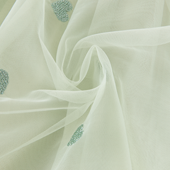 Dave&Bella Toddler Girls Autumn Delicate Grey Green A-line Mesh Dress