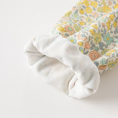 Dave&Bella Toddler Girls Cute Floral Lightweight Cotton A-line Dress(wallet bag)