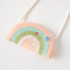 Dave&Bella Toddler Girls Cute Floral Lightweight Cotton A-line Dress(wallet bag)