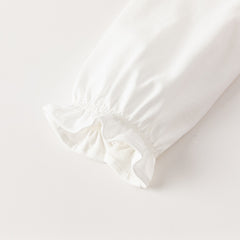 Dave&Bella Toddler Girls Autumn Purple Florall Sweet A-line Princess Dress