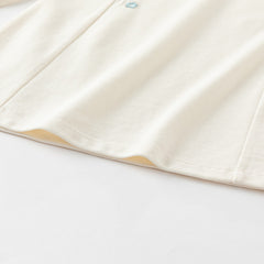 Dave&Bella Toddler Girls Autumn Beige A-line Knit Dress