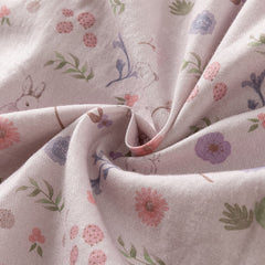 Dave&Bella Toddler Girls Spring Cotton Floral Print Dress(wallet bag)