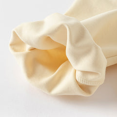 Dave&Bella Toddler Girls Autumn Gentle Yellow Floral Princess Mesh Dress