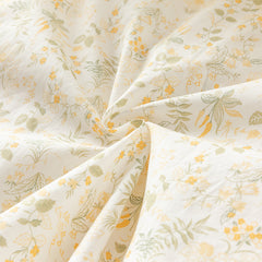 Dave&Bella Kids Girls Autumn Chinese-style Yellow Floral Soft Mesh Princess Dress