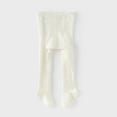 Dave&Bella Girls Autumn Beige/Grey Sweet Footed Tights Leggings