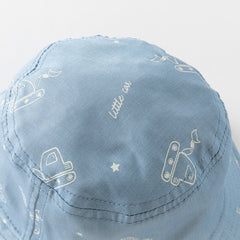 Dave&Bella Boys Blue Fashion Outdoor Shade Fisherman Hat