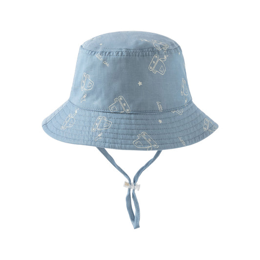 Dave&Bella Boys Blue Fashion Outdoor Shade Fisherman Hat