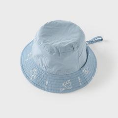 Dave&Bella Boys Blue Fashion Outdoor Shade Fisherman Hat