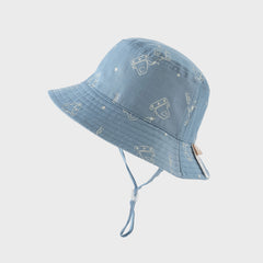 Dave&Bella Boys Blue Fashion Outdoor Shade Fisherman Hat