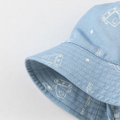 Dave&Bella Boys Blue Fashion Outdoor Shade Fisherman Hat