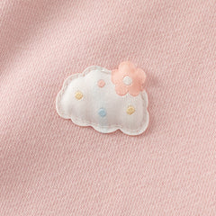 Dave&Bella Toddler Girls Autumn Sweet Pink Ultra-soft Outwear Hooded Coats