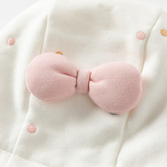 Dave&Bella Toddler Girls Autumn Sweet Pink Ultra-soft Outwear Hooded Coats