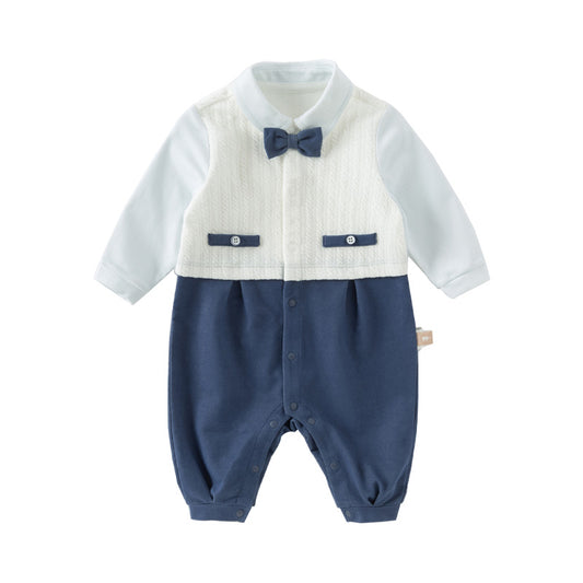 Dave&Bella Baby Boys Spring Newborn Cute Outfit Rompers