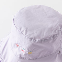 Dave&Bella Girls Autumn Grape Purple Cotton Reversible Fishernan Hat