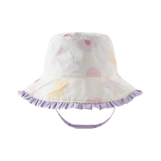 Dave&Bella Girls Autumn Grape Purple Cotton Reversible Fishernan Hat