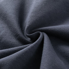 Dave&Bella Toddler Boys Navy Blue Fake Two Piece Knit Pullover Polos T-Shirt Tops