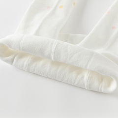 Dave&Bella Girls Autumn Beige/Light Grey Outdoor Footless Tights Leggings