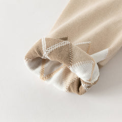 Dave&Bella Toddler Boys Casual Apricot Soft Pure Cotton Sweater Cardigans