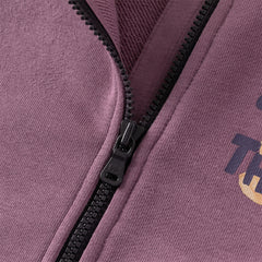 Dave&Bella Toddler Boys Purple Playful Bear Print Turtle Long Sleeve Top Pant Suits