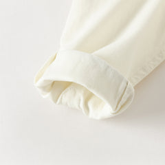 Dave&Bella Toddler Boys Casual Beige Soft Cotton College-style Shirts