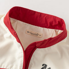 Dave&Bella Kids Boys Casual Beige Turtle Long Sleeve Jackets