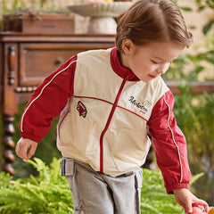 Dave&Bella Kids Boys Casual Beige Turtle Long Sleeve Jackets