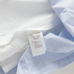 Dave&Bella Toddler Girls Blue Long Sleeve Lightweight Cotton Casual A-line Dress