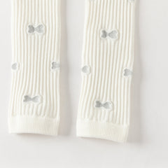 Dave&Bella Toddler Girls Grey/Beige Butterfly Print Leggings