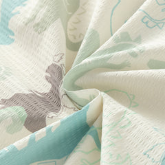 Dave&Bella Toddler Boys Playful Dinosaur Print Outwear Hooded Jackets