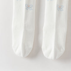 Dave&Bella Girls Elegant White Footed Tights