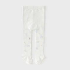 Dave&Bella Girls Elegant White Footed Tights