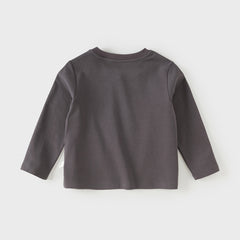 Dave&Bella Toddler Girls/Boys Multi-color Playful Print Soft Cotton T-shirt Tops