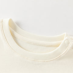 Dave&Bella Toddler Girls/Boys Multi-color Playful Print Soft Cotton T-shirt Tops